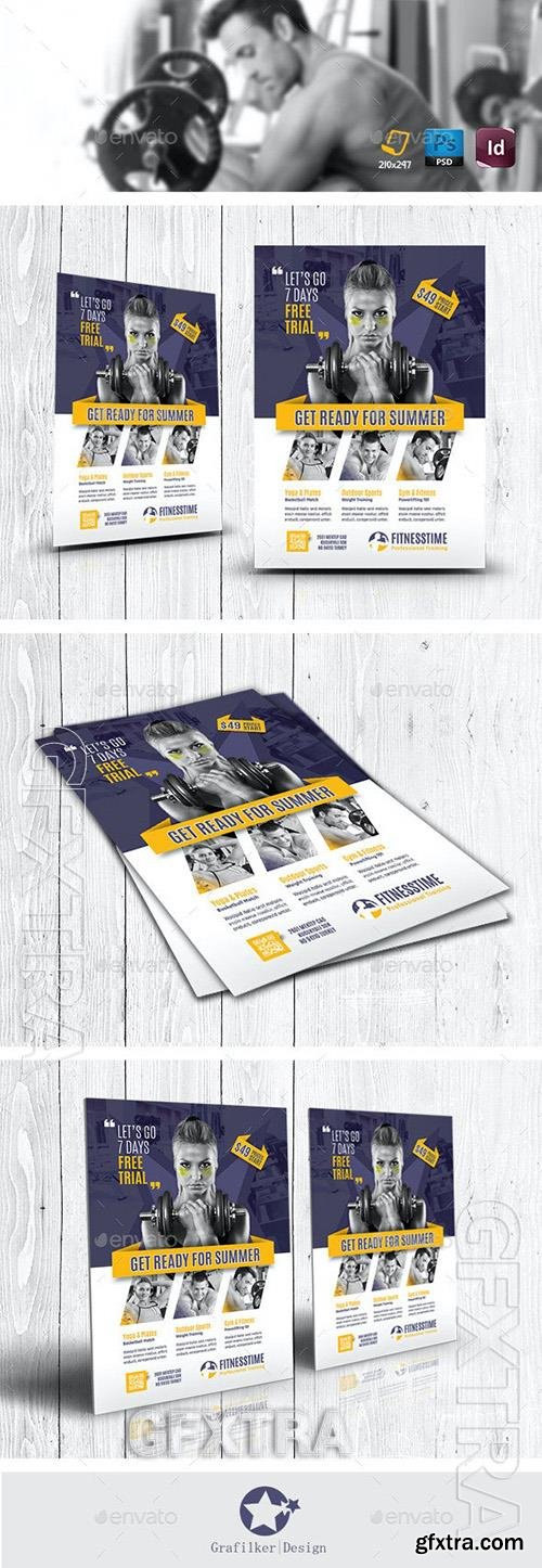 Fitness Time Flyer Templates 12321160