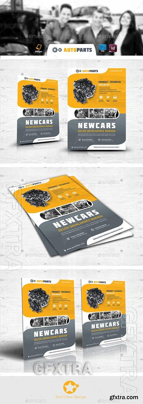 Automobile Service Flyer Templates 12396291