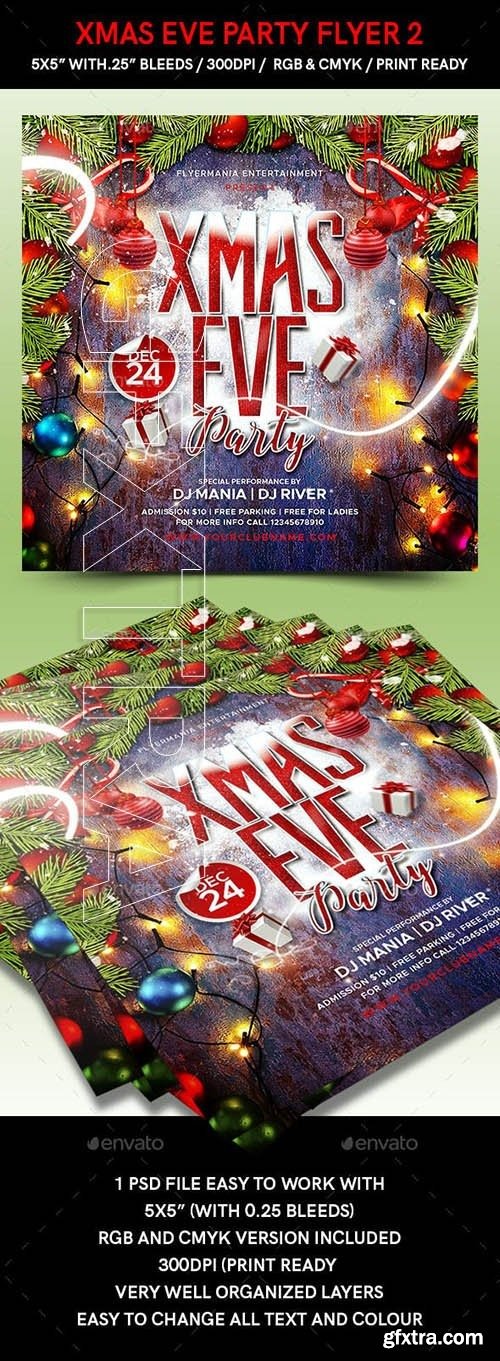 GraphicRiver - Xmas Eve Party Flyer 2 22990965