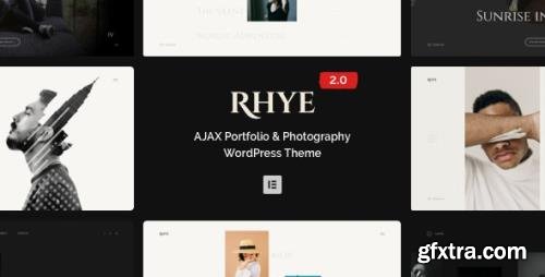 ThemeForest - Rhye v2.6.0 - AJAX Portfolio WordPress Theme - 28453694