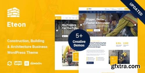 ThemeForest - Eteon v1.0.6 - Construction And Building WordPress Theme - 26502852