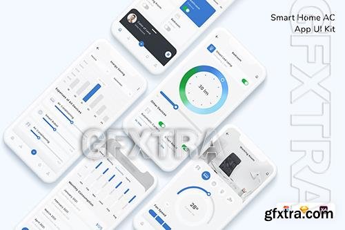 Smart Home AC App UI Kit CQC3TKQ