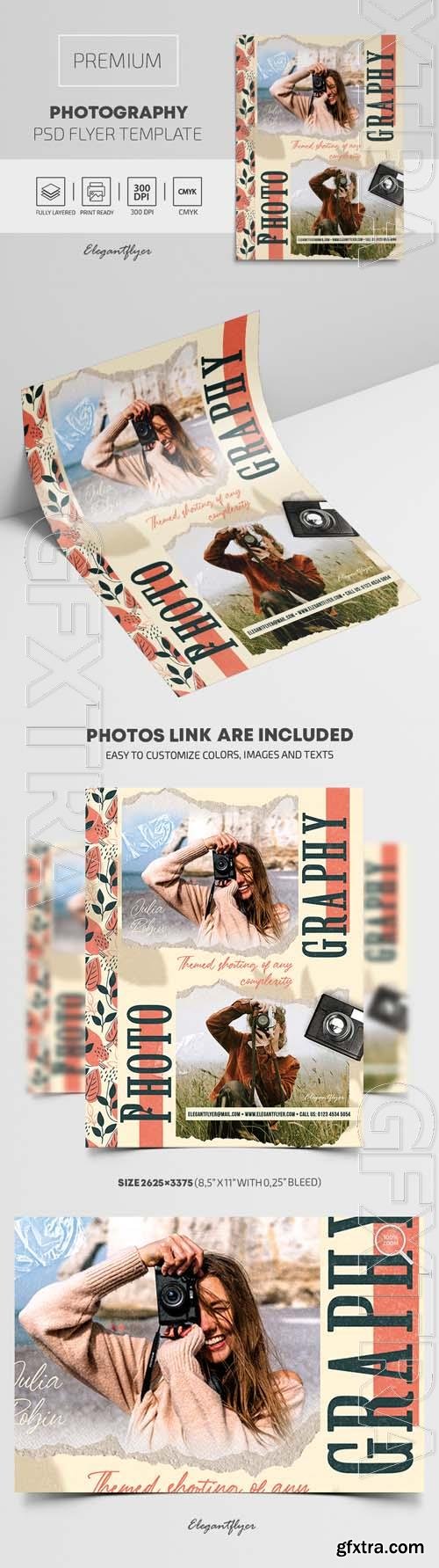 Photography Premium PSD Flyer Template