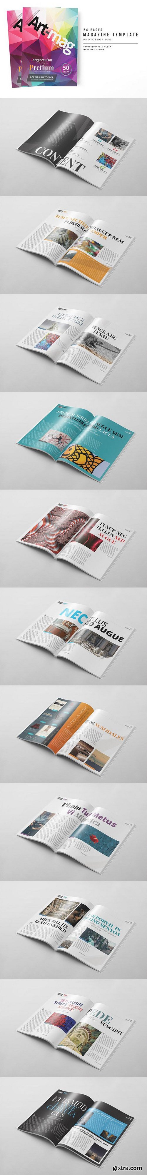 Magazine Template Vol.52