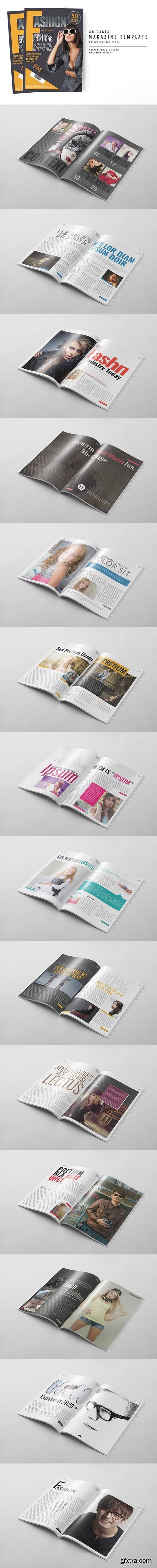 Magazine Template Vol.53