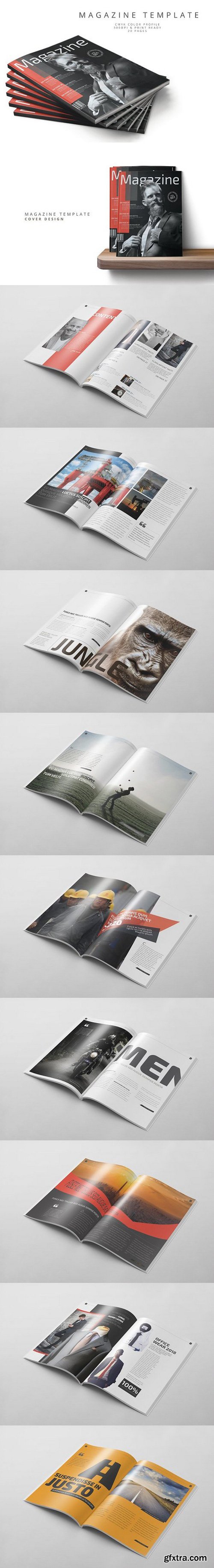 Magazine Template Vol.64