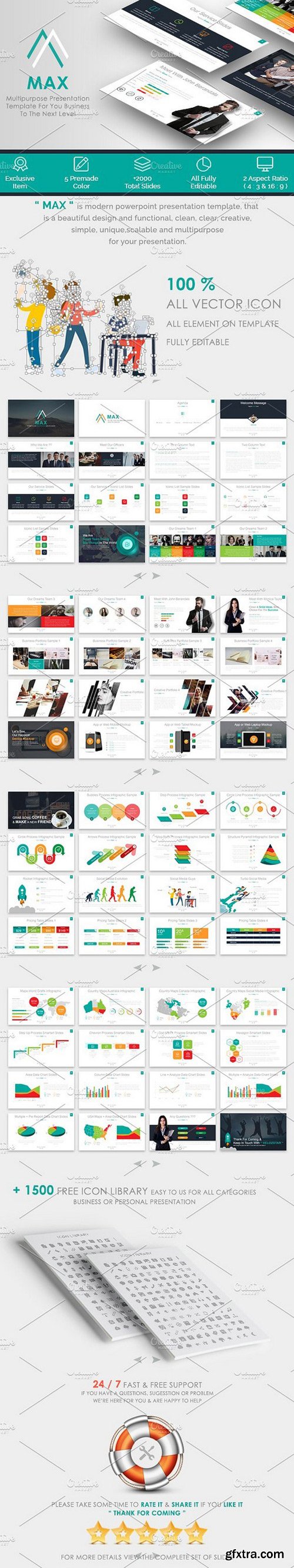 MAX - Creative Presentation Template