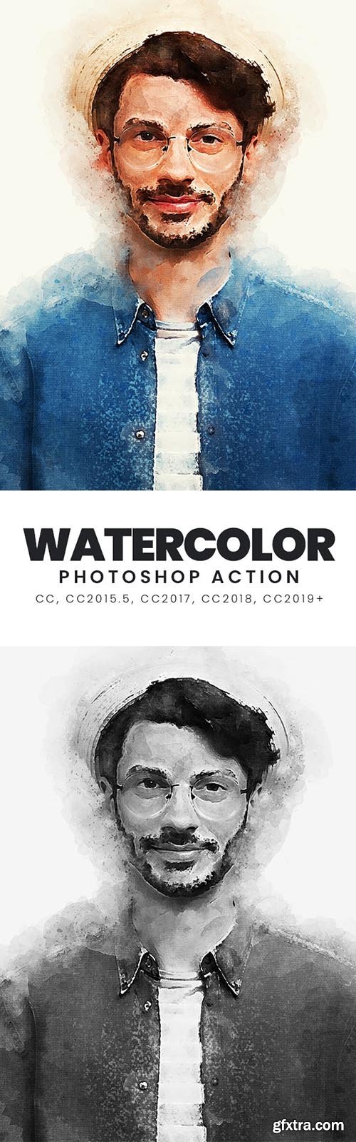 GraphicRiver - Watercolor Photoshop Action 33396288