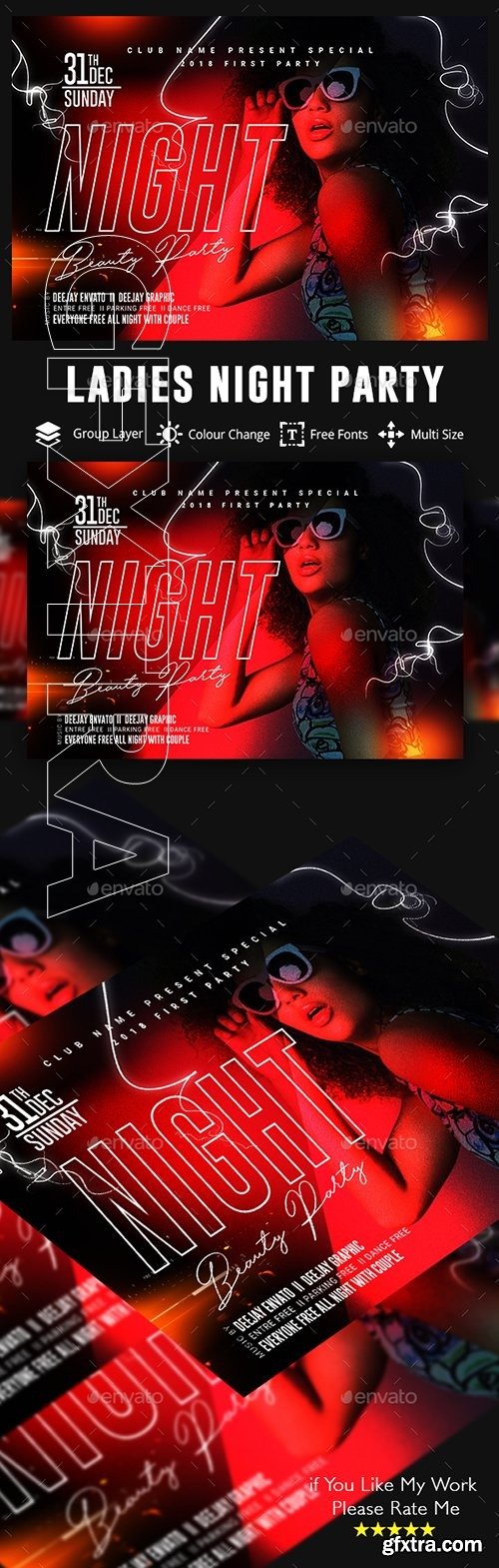 GraphicRiver - Ladies Night 22838284