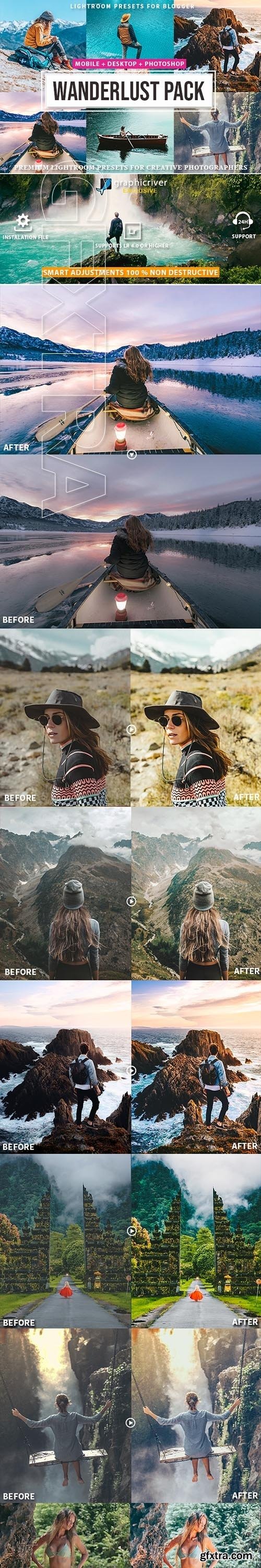 GraphicRiver - Wanderlust Lightroom Presets 22823919