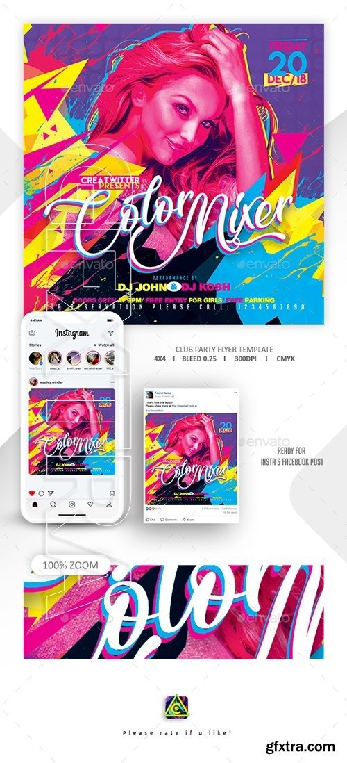 GraphicRiver - Club Party Flyer 22794418