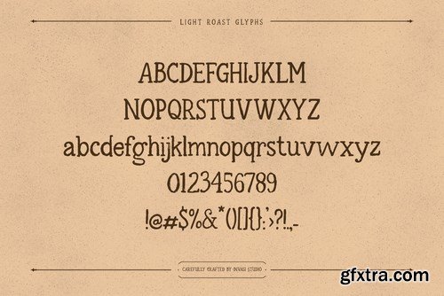 Light Roast - Handdrawn Serif