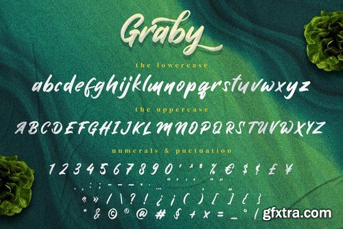 Graby - Bold Script Font