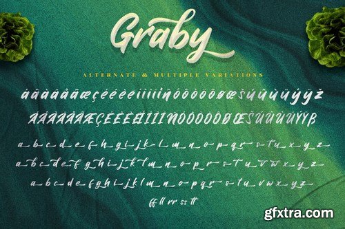 Graby - Bold Script Font