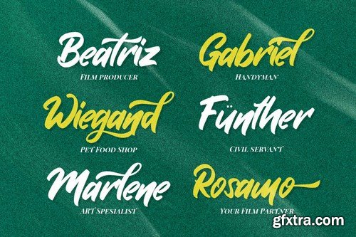 Graby - Bold Script Font