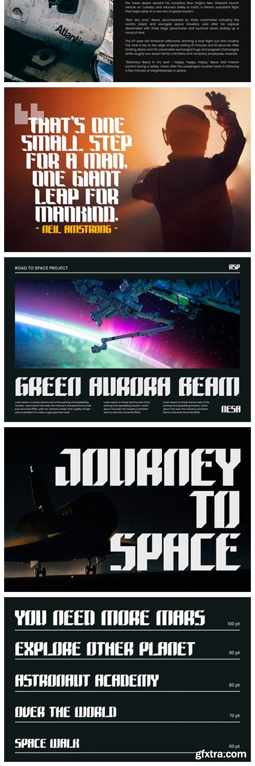 Space Nomad Font