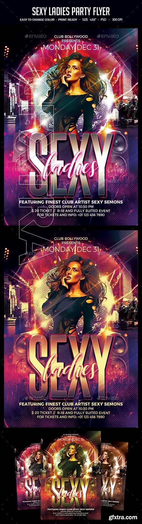 GraphicRiver - Sexy Ladies Party Flyer 22757843