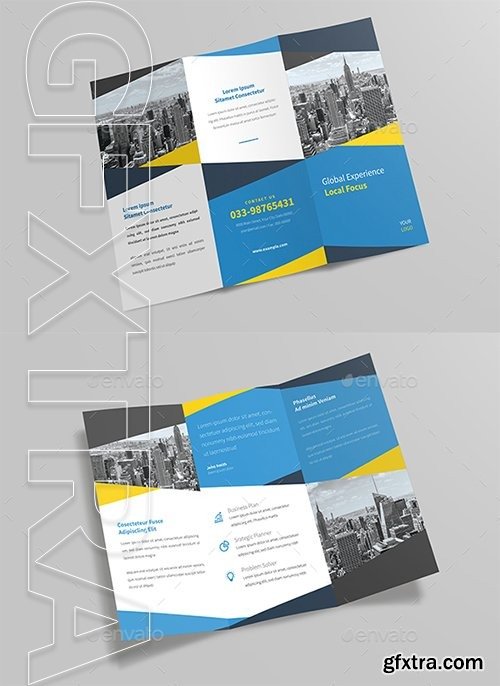 GraphicRiver - Corporate Trifold Brochure 22729452