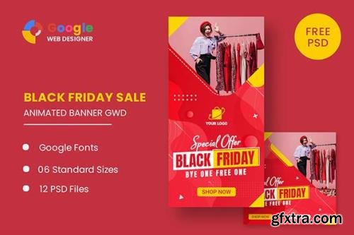 CodeCanyon - Black Friday HTML5 Banner Ads GWD v1.0 - 33747781