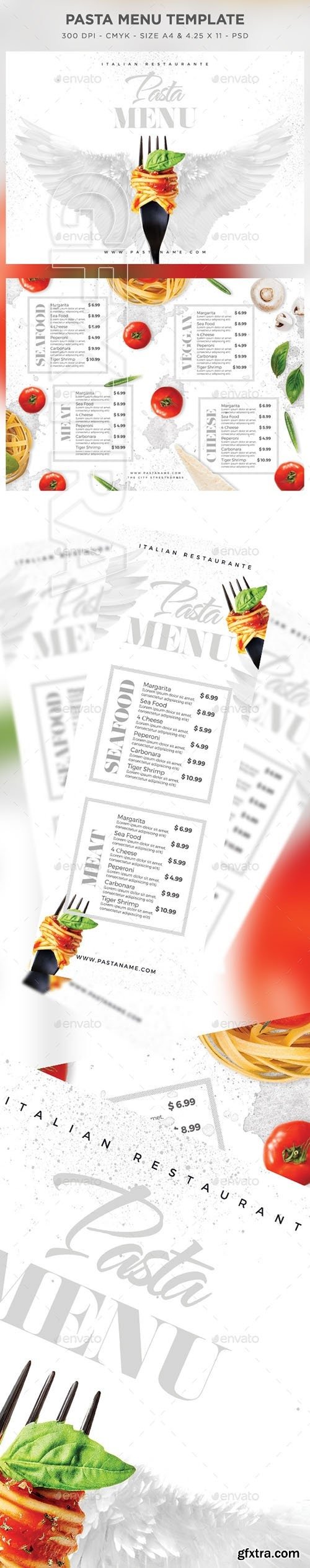 GraphicRiver - Pasta Menu 22717482