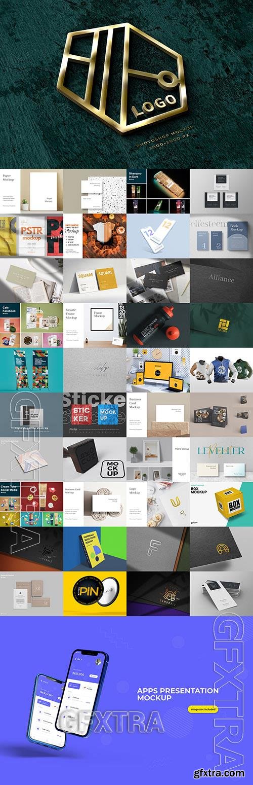 42 Different Mock-ups Bundle 