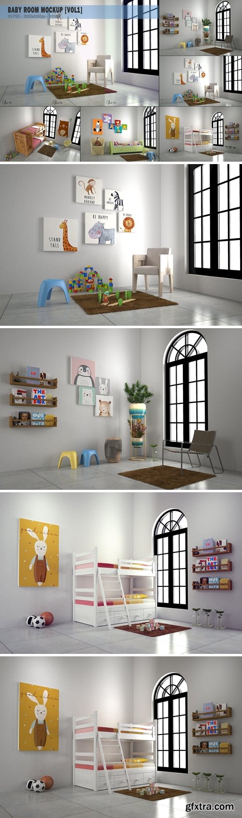 Baby Room Mockup [Vol1]