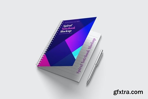 Spiral Notebook Mockups