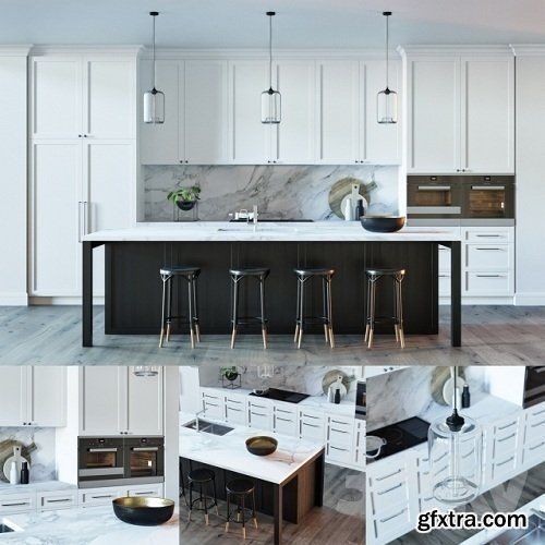 Black & White Kitchen