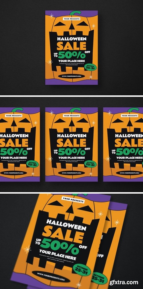 Halloween Sale Flyer