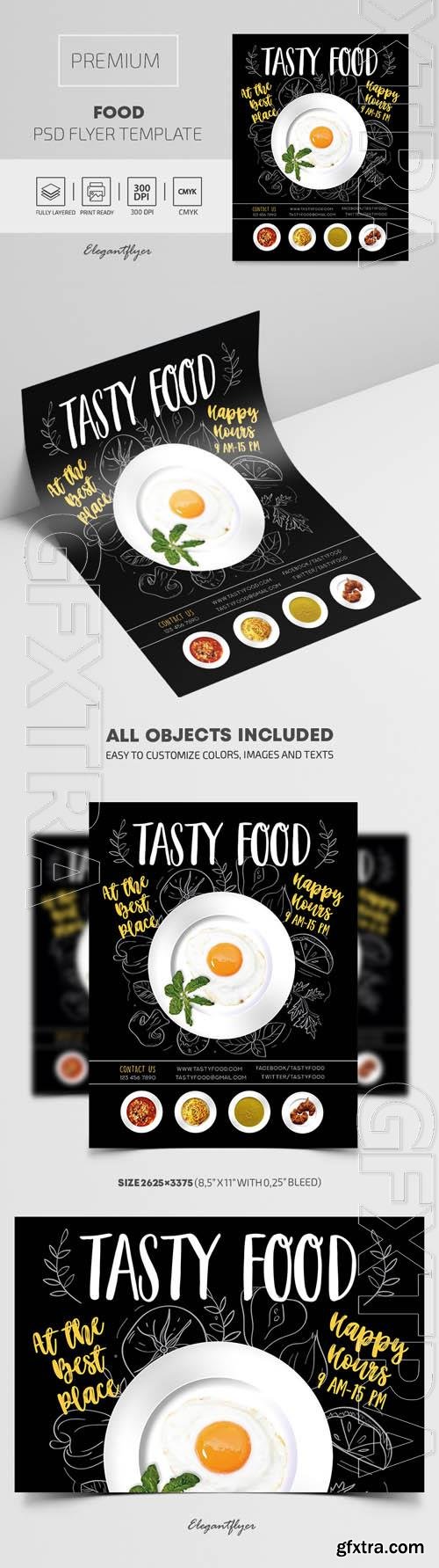 Food Premium PSD Flyer Template