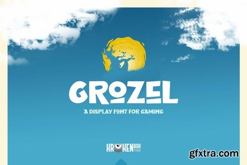 Grozel - Gaming Display Font