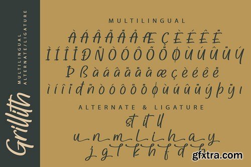 Grillth Font