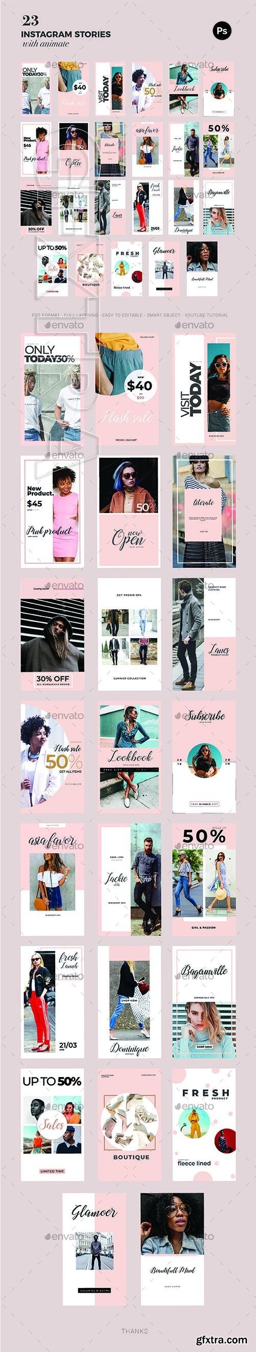 GraphicRiver - Instagram Story Templates 22644436