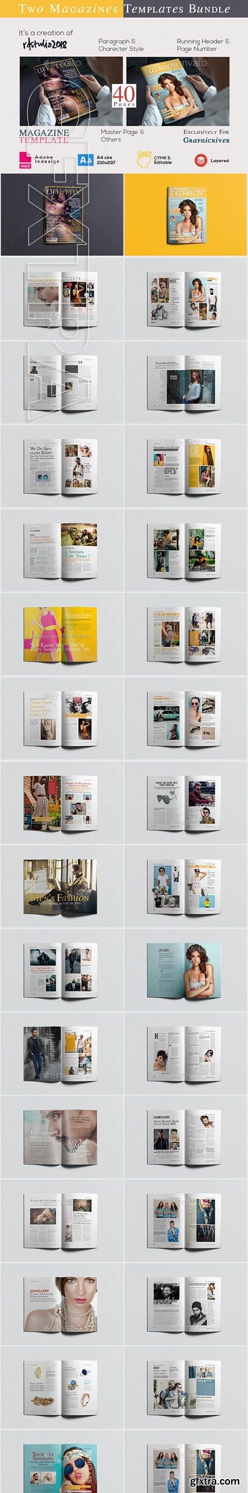 GraphicRiver - A4 Magazine Bundle Vol 01 22635208