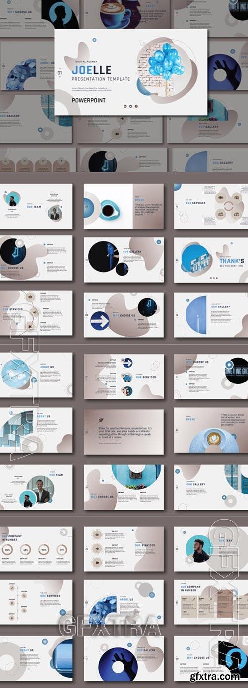 Digital Agency Powerpoint, Keynote and Google Slides Template