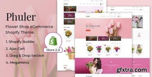 ThemeForest - Phuler v3.0.6 - Flower Shop Shopify Theme - 22441395