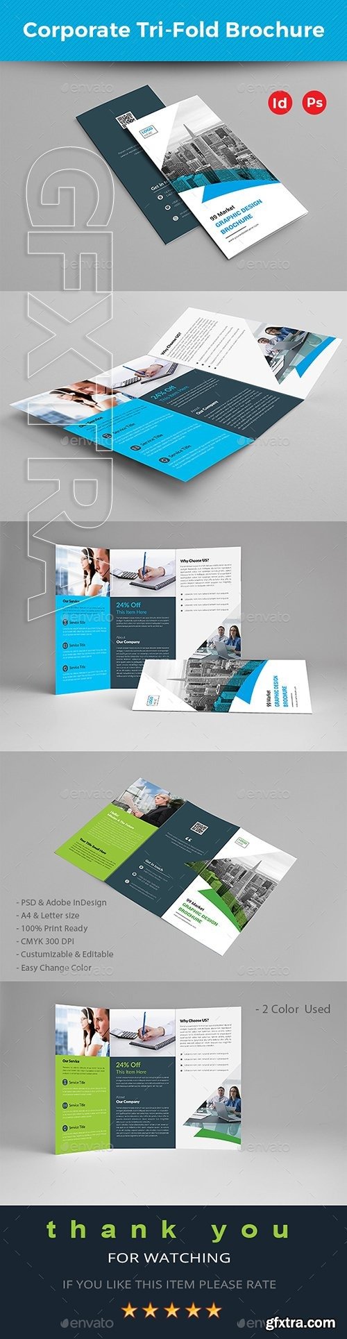 GraphicRiver - Corporate Trifold Brochure 22604430