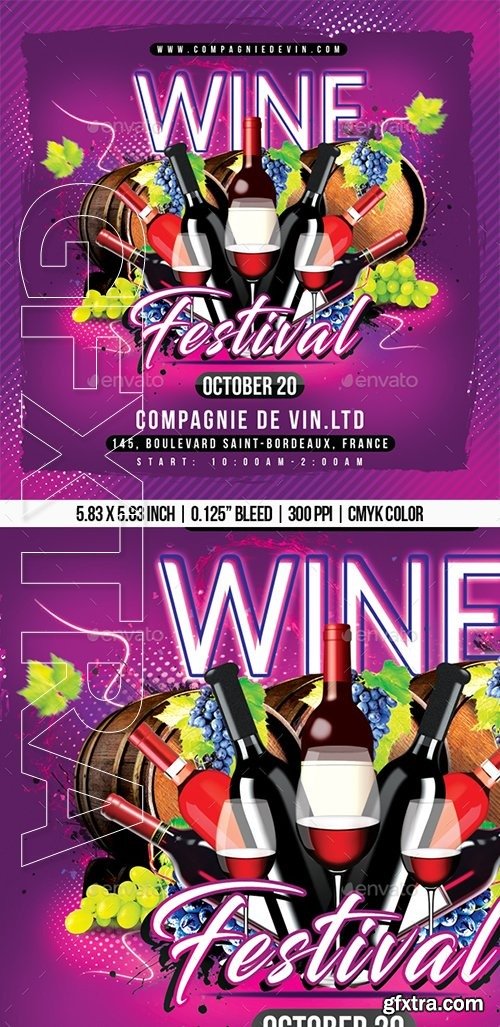 GraphicRiver - Wine Festival 22596977