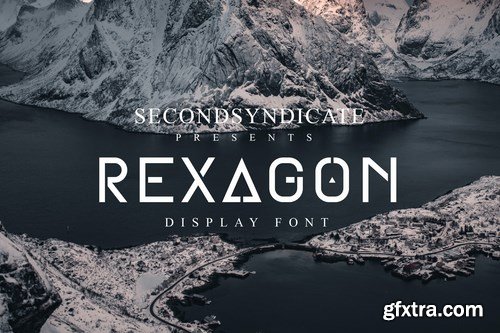 Rexagon - Display font