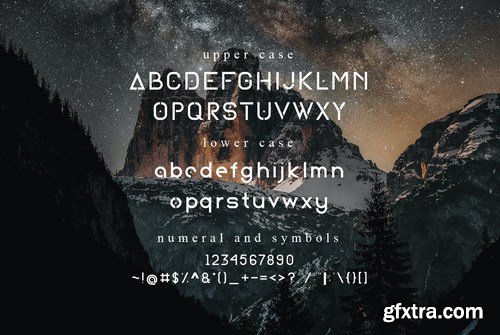 Rexagon - Display font