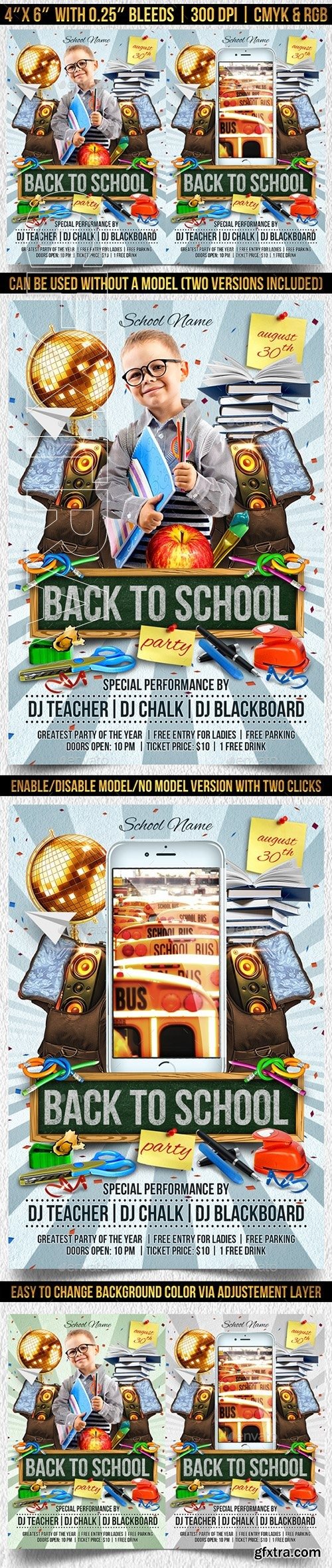 GraphicRiver - Back to School Flyer Template 22486677