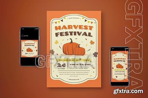 Harvest Festival Flyer Set 5JACF56