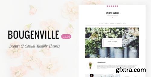 ThemeForest - Bougenville v1.10 - Beautiful & Casual Tumblr Theme - 10950894