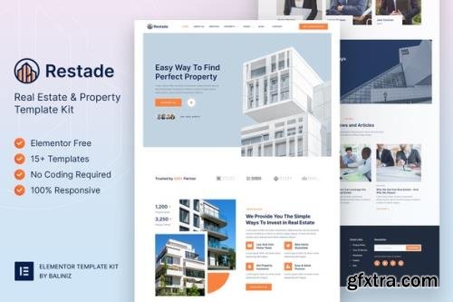 ThemeForest - Restead v1.0.0 - Real Estate & Property Elementor Template Kit - 33715718