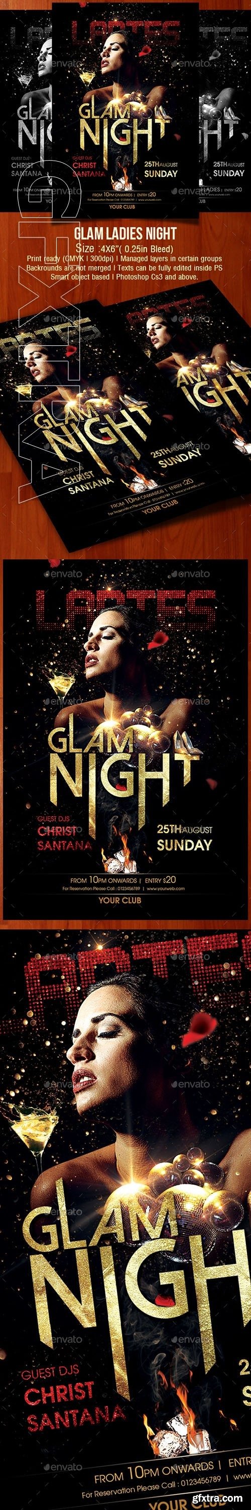 GraphicRiver - Glam Ladies Night 22359014