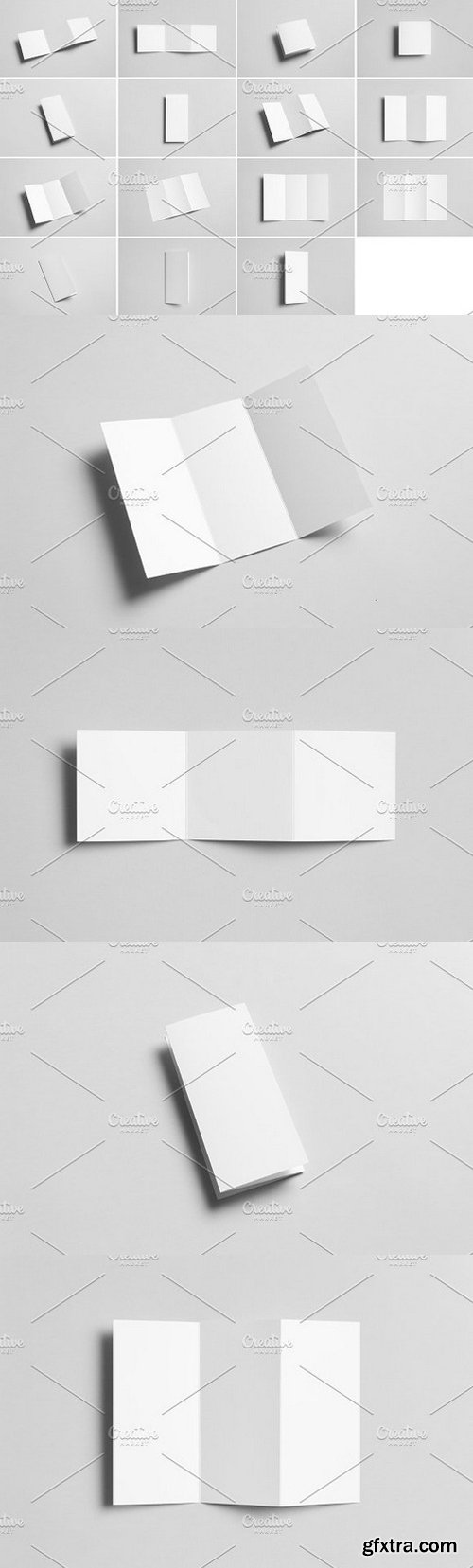 Trifold Brochure Mockup Photo Bundle