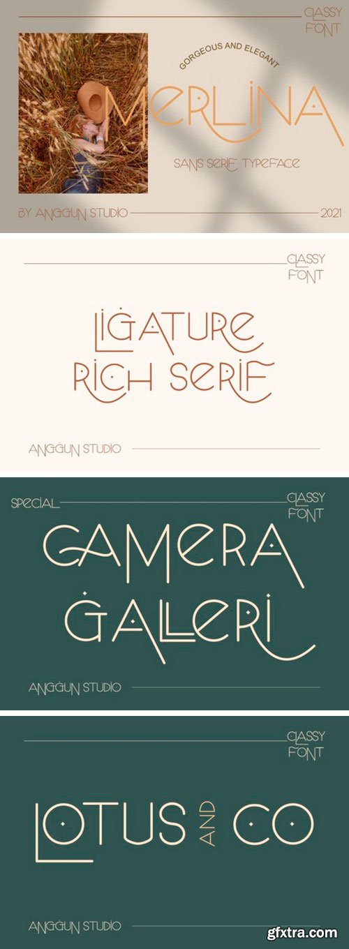 Merlina Sans Serif Font