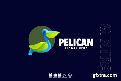 Pelican Gradient Logo template