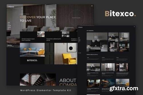 ThemeForest - Bitexco v1.0.0 - Creative Interior Elementor Template Kit - 33746997