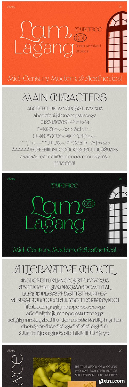 CM - LAM LAGANG O51 - DISPLAY FONTS 6488247